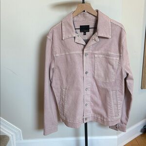 Banana Republic Men’s Dusty Pink Shirt Jacket